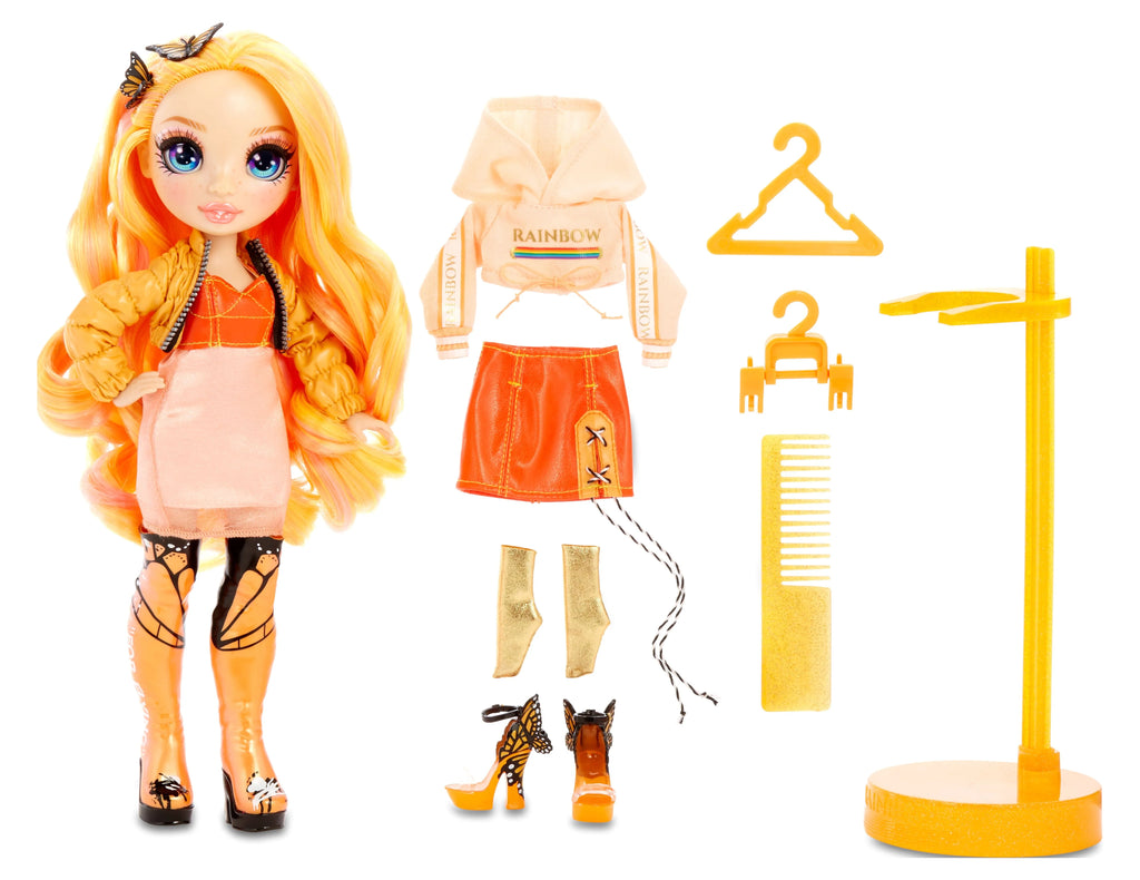Orange Fashion Doll with 2 Outfits J61369