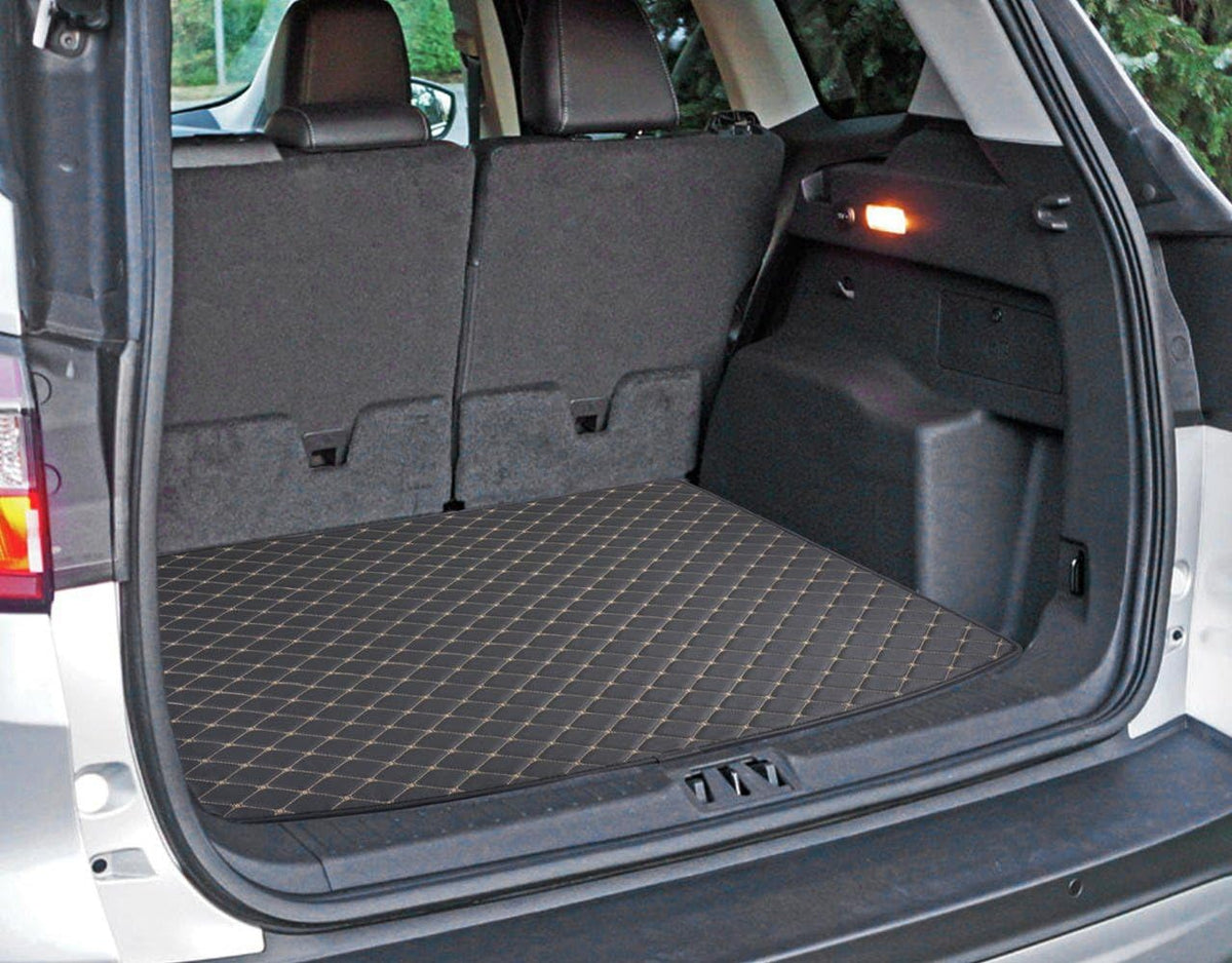 Luxury Padded PU Leather Trunk Mat Cargo Liner U923