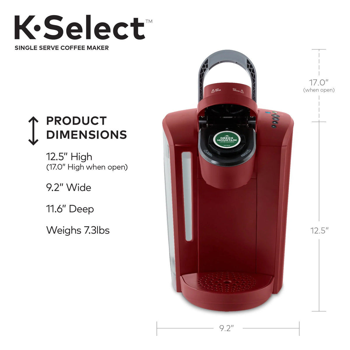 Single-Serve K-Cup Pod Coffee Maker R431