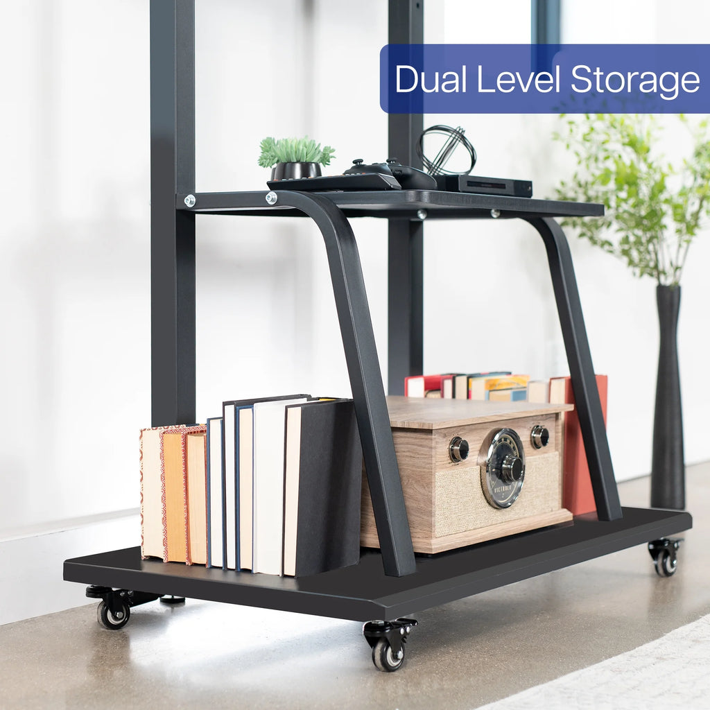 Heavy Duty Steel Mobile TV Cart for 42" to 100" Screens O2529