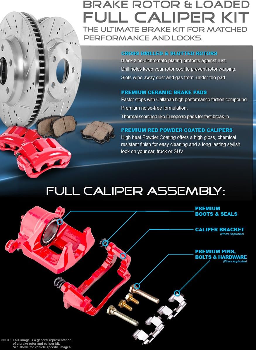 Brake Rotors and Metallic Brake Pads Kit S192