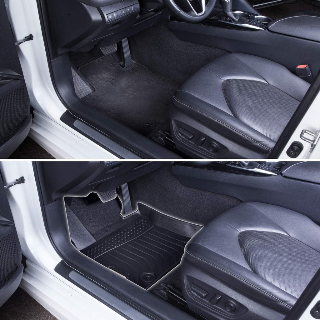 Black Front Rear Car Mats for Nissan Rogue Sport 2017-2021 R9926