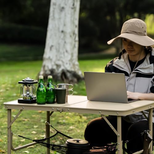2Ft Adjustable Aluminum Folding Camping Table G910