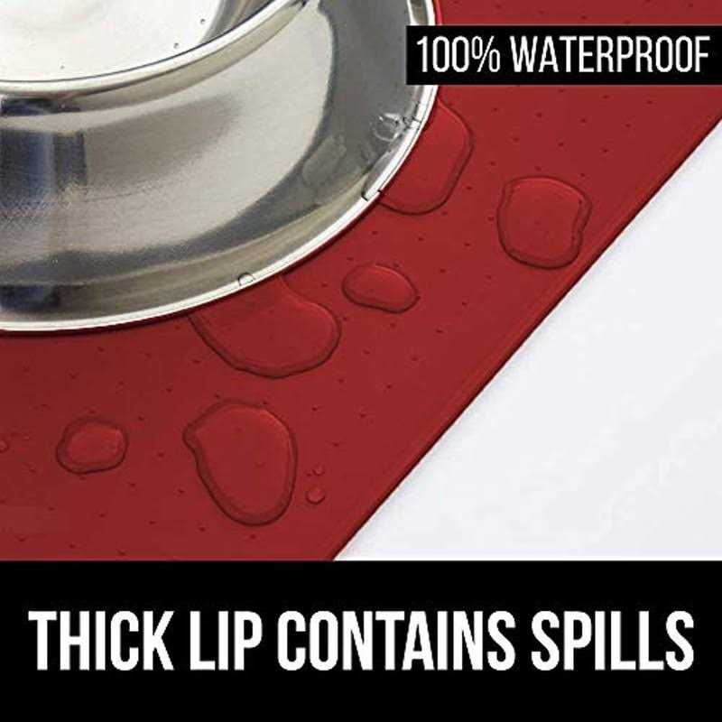 100% Waterproof BPA Free Silicone Pet Feeding Mat J500572