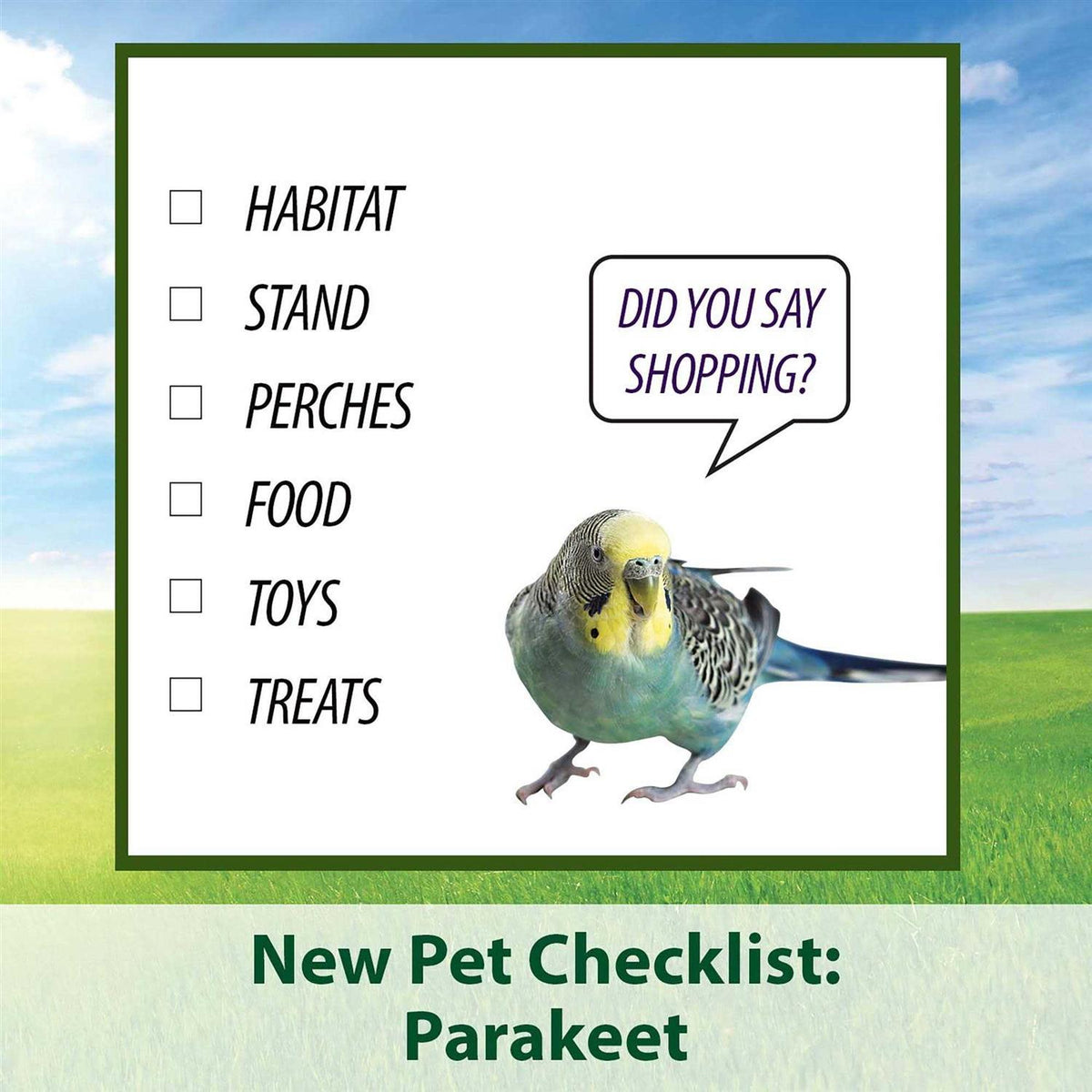 Parakeet Food C387190
