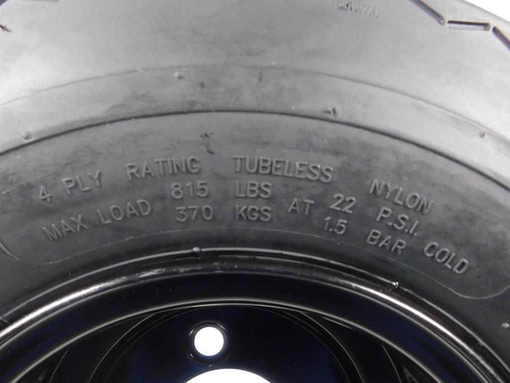18x8.5-8 4 Ply Golf Cart Tire & Wheel Combo 2 Pack U75520