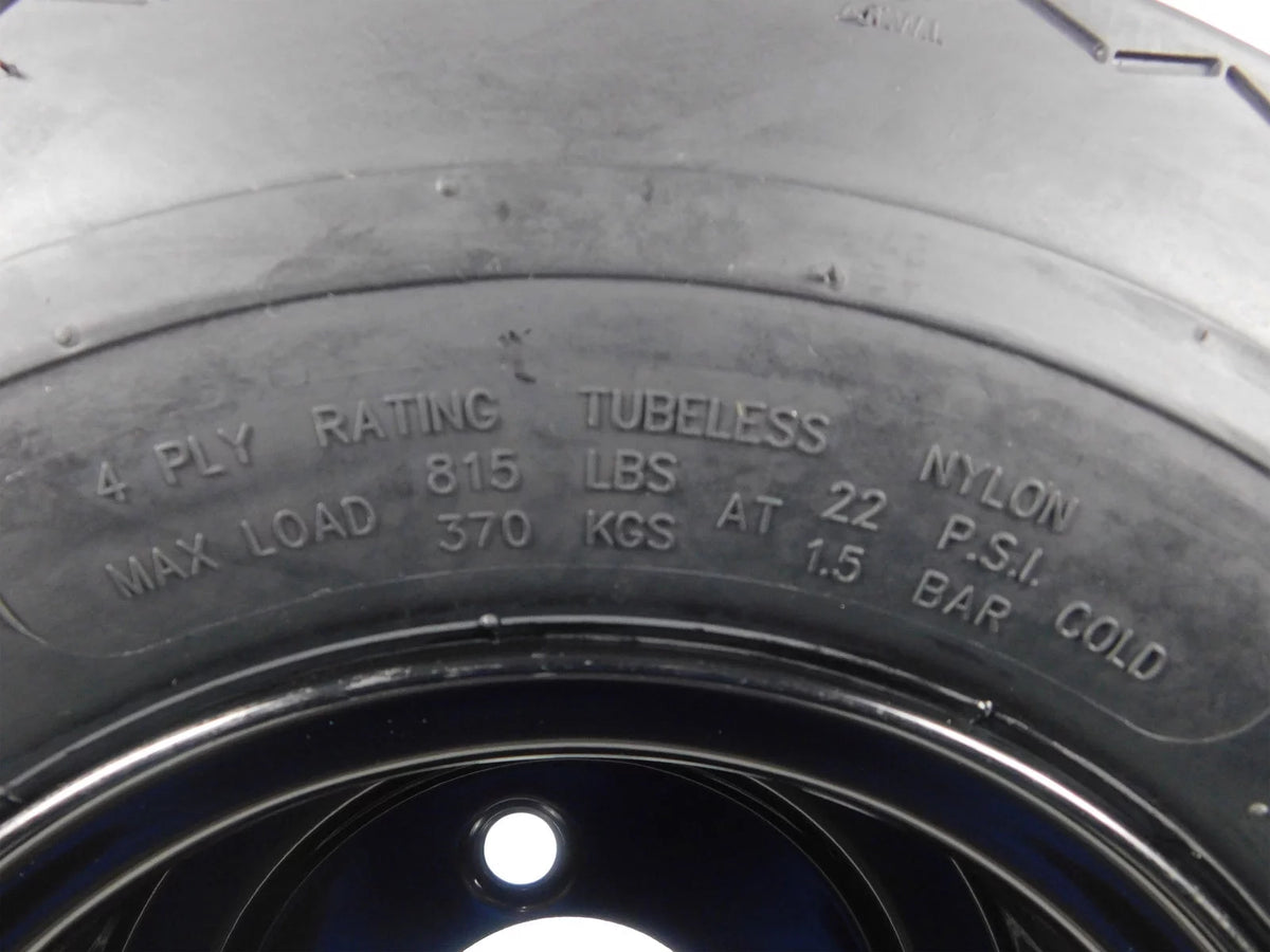 18x8.5-8 4 Ply Golf Cart Tire & Wheel Combo 2 Pack U75520