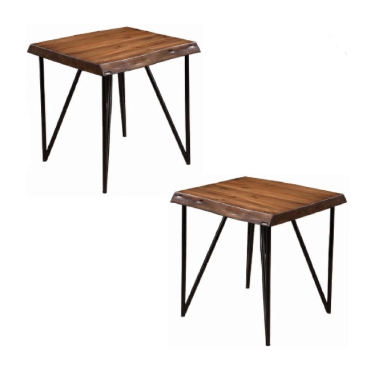 2 Piece Wood End-Lamp Table Z6357
