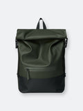 Green Buckle Rolltop Rucksack I807