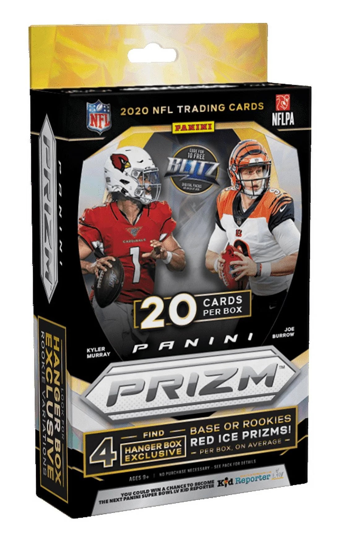 NFL Football Trading Cards Hanger Box T5818