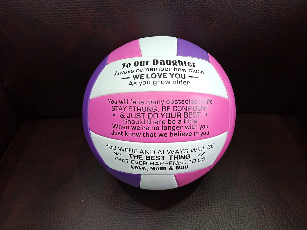 Pink 8 Inch Soft Touch Beach Volleyball O272552