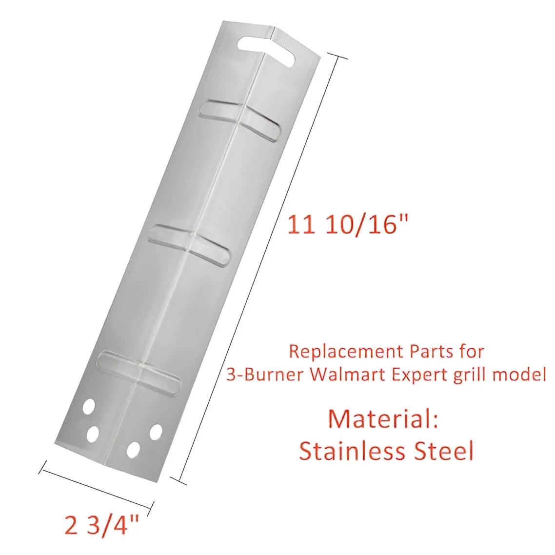 Porcelain Cooking Grid and 3 Stainless Steel Heat Plates M366