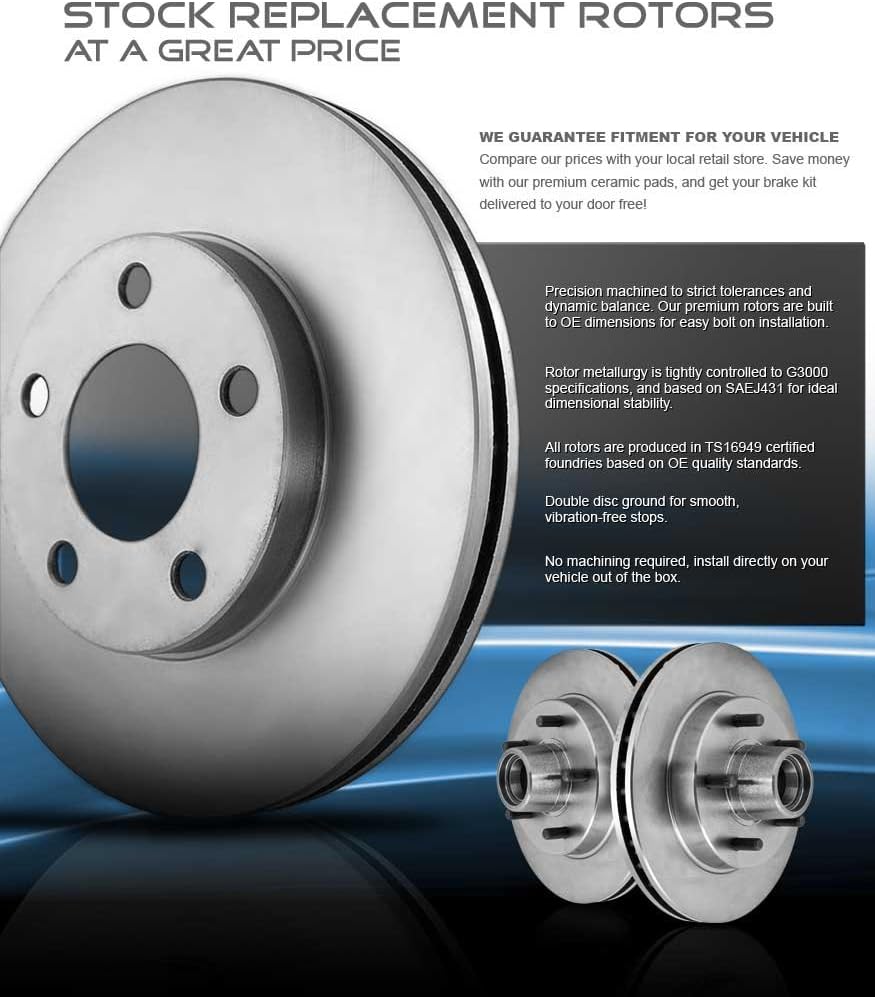 Brake Rotors and Metallic Brake Pads Kit S192