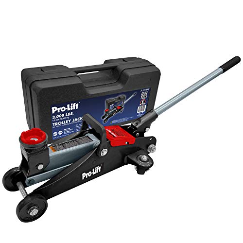 Grey Hydraulic Trolley Jack 3000 LBS 12 Inch N836