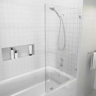 Fixed Frameless Shower Bath Panel X3025