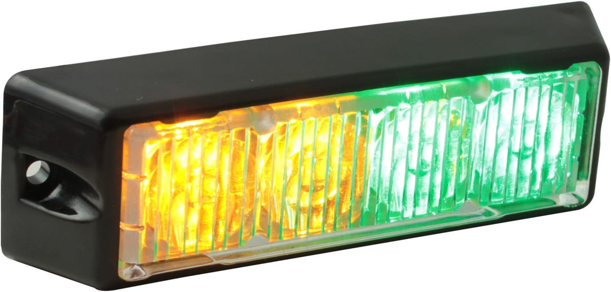 4pc 4" 4W White LED Flashing Strobe Light Head Surface-Mount Emergency Light T39923