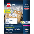 Waterproof Shipping Labels, 2 inch x 4 inch, 500 White Laser Labels I283952