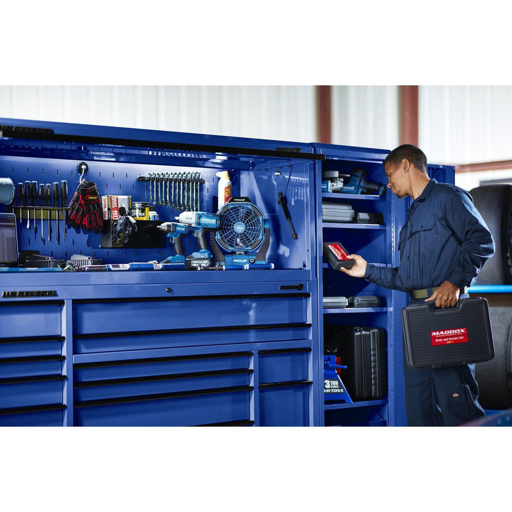22 in. Blue End Locker A90830
