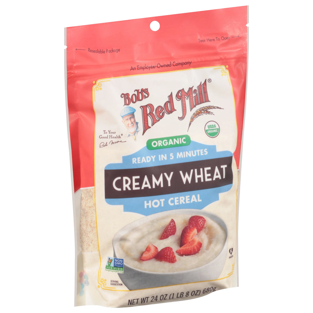 Organic Creamy Wheat Hot Cereal 24 oz F3470