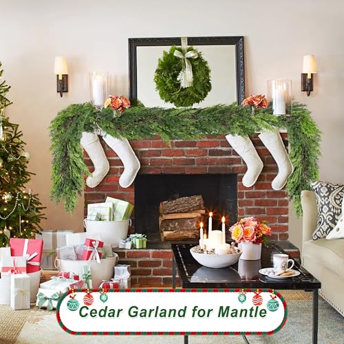 9FT Green Pine Garland U8984