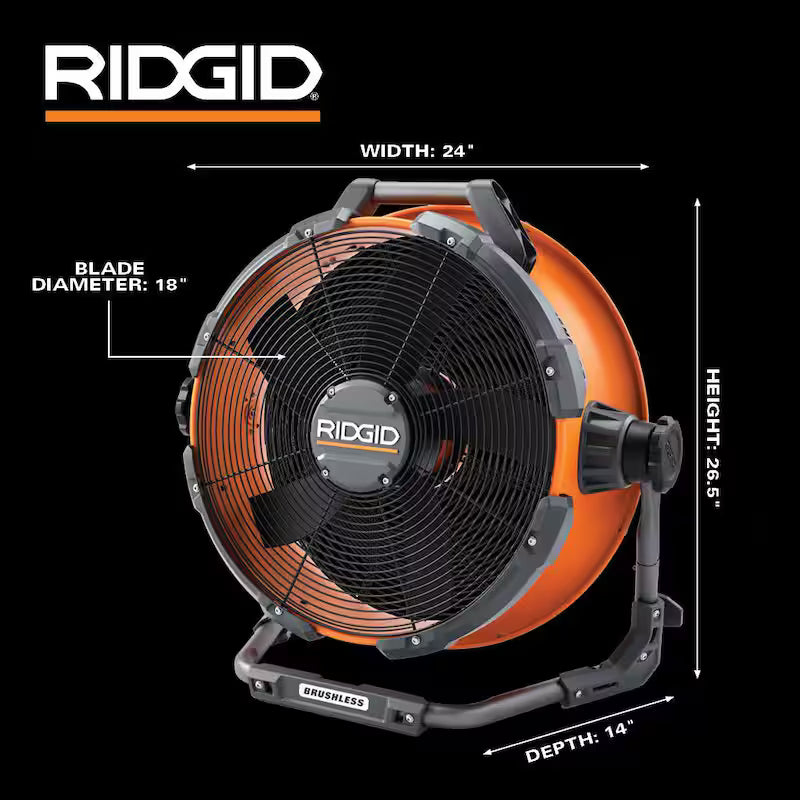 18V Brushless 18 in. Drum M962