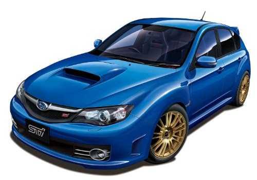 WR Blue Mica Impreza WRX STI 5-Door Model F5516