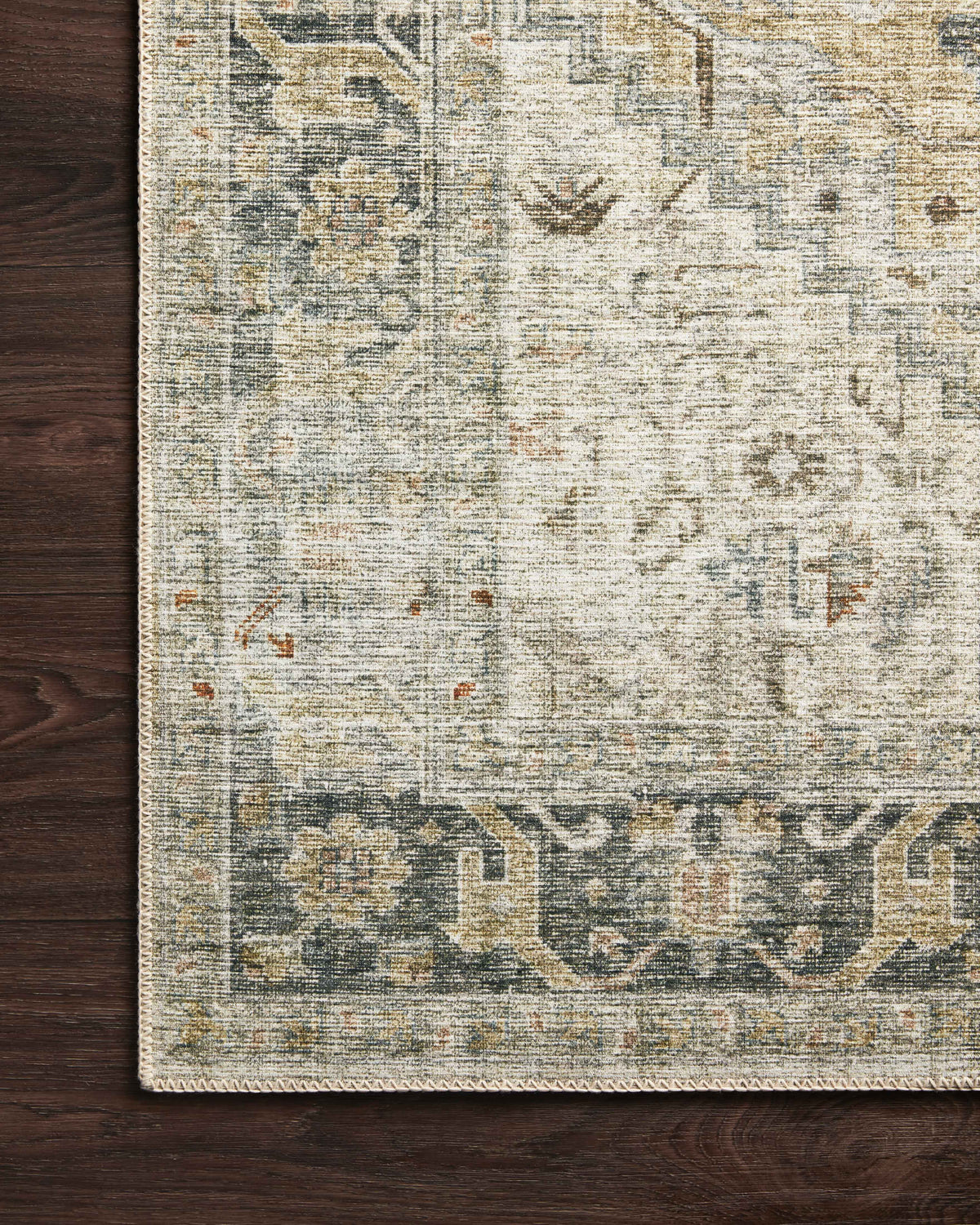 Natural Sand Oriental Area Rug 5' x 7' R924070