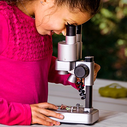 Kids Microscope 50+ pc Science Kit with Prepared Slides V4761