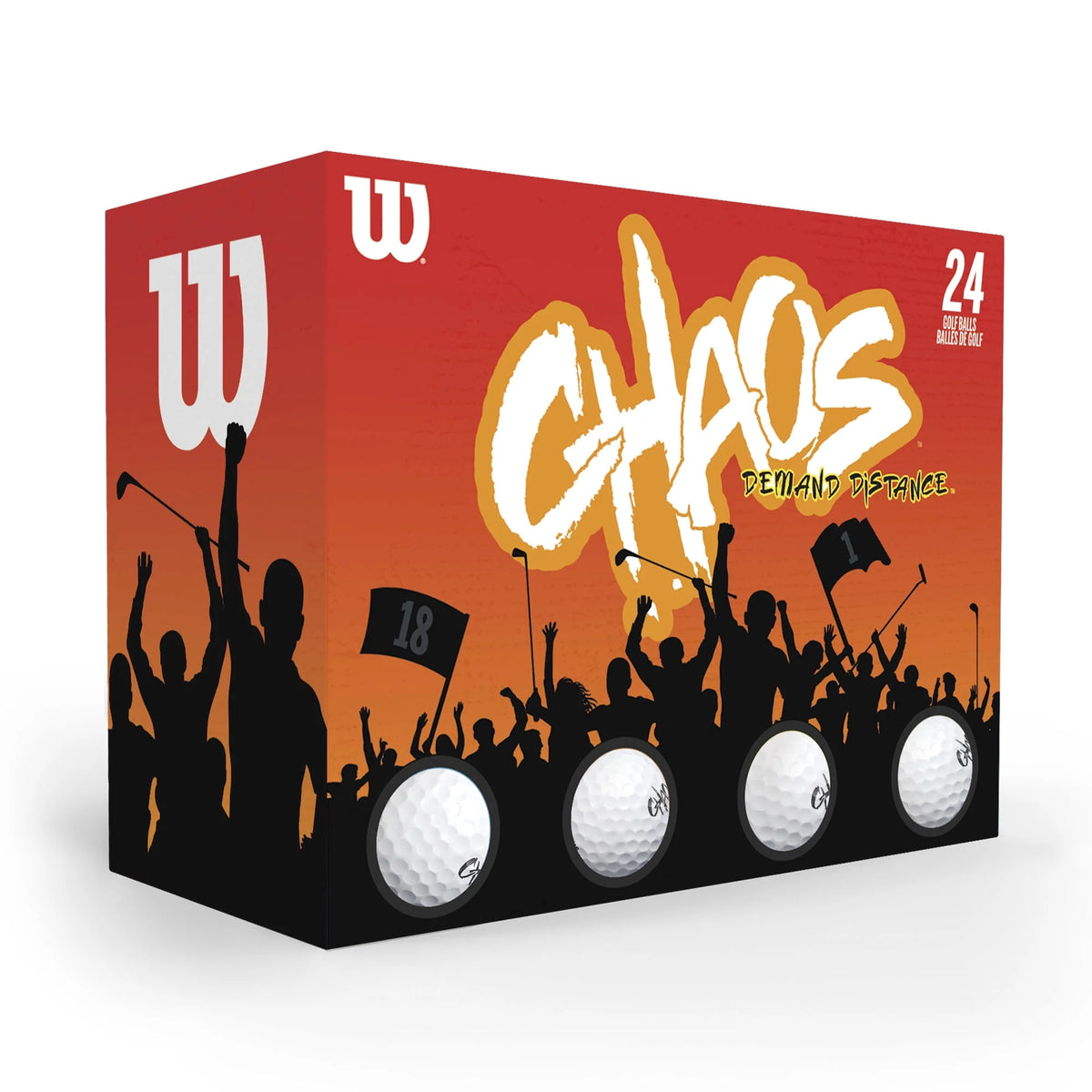 White 24-Pack Golf Balls E137820