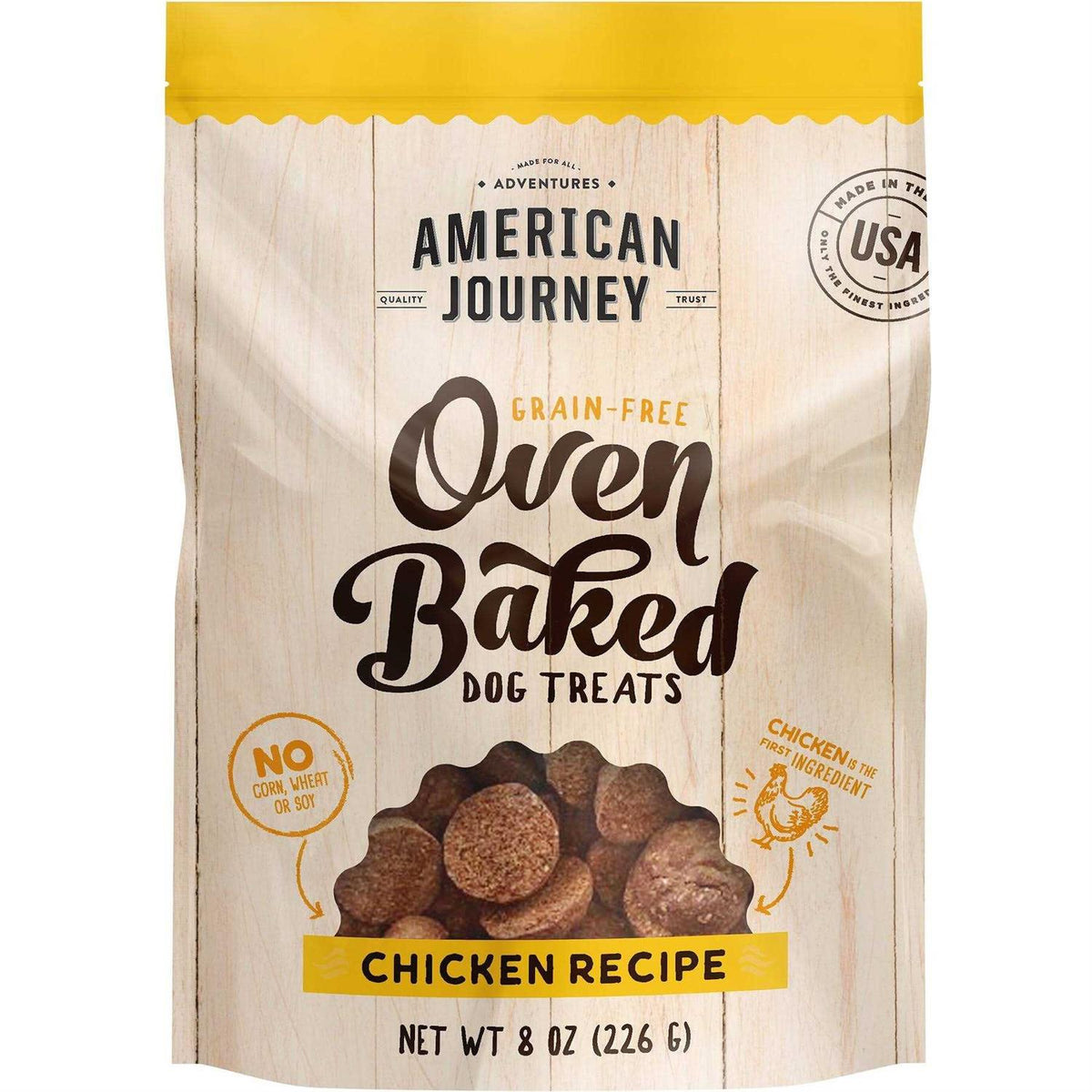 Peanut Butter Grain-Free Oven Baked Crunchy Biscuit Dog Treats A506