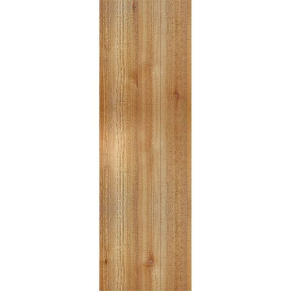 10-1/8 in. W x 32 in. H TimberCraft Three 3-3/8 in. Joined Board and Batten Shutters with Z-Bar Rough Sawn Western Red D60453