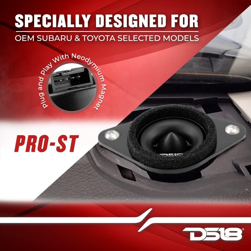 Bullet Compression Tweeters with Crossovers (Pair) P877