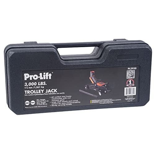 Grey Hydraulic Trolley Jack 3000 LBS 12 Inch N836