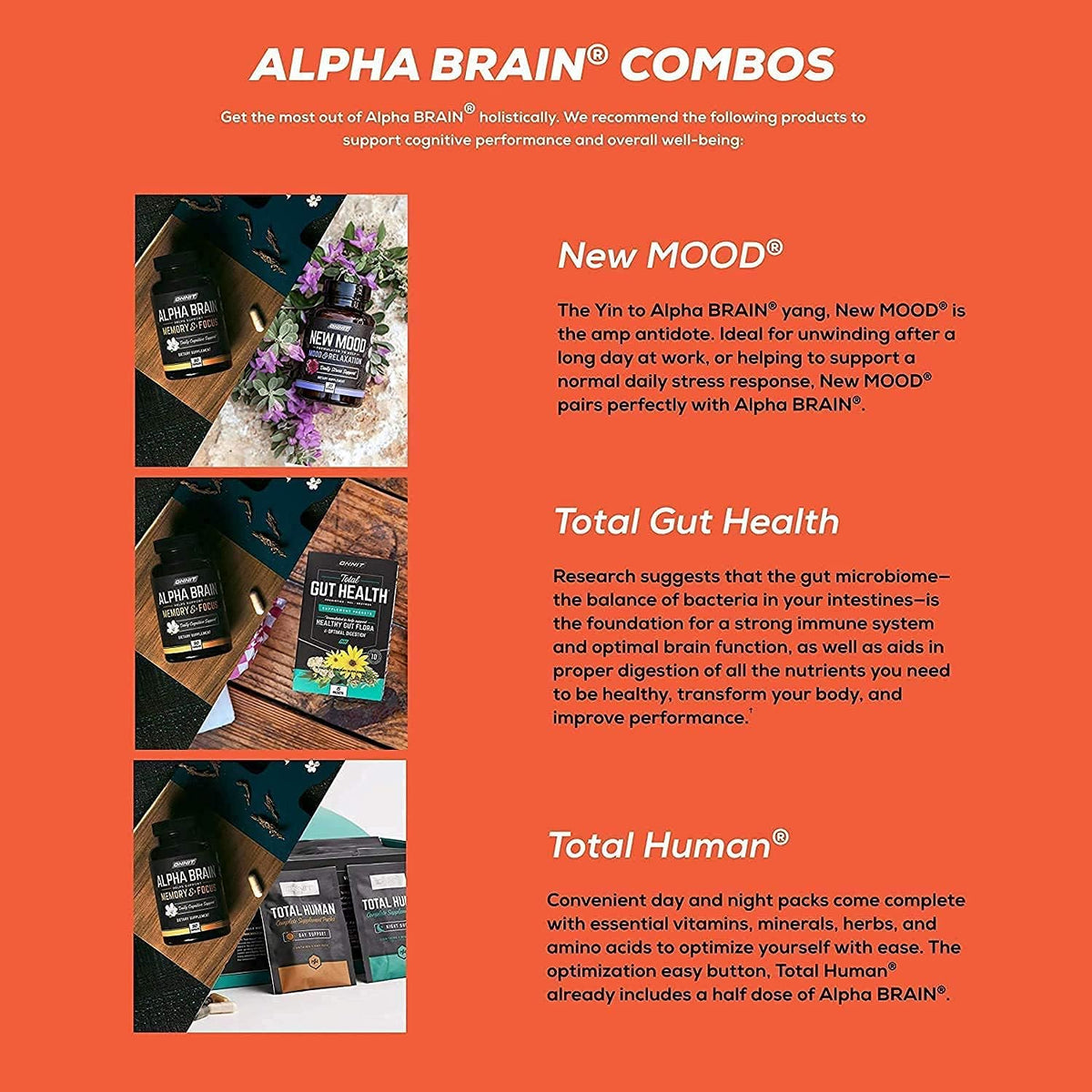 Nootropic Brain Supplement Pack of 2 U227