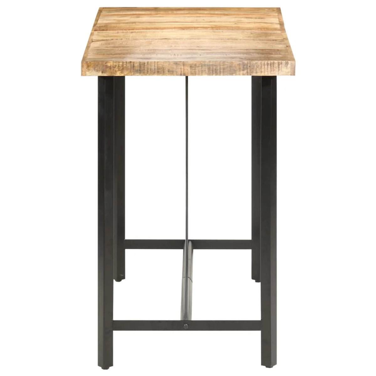 Rough Mango Wood Counter Height Bar Table B346