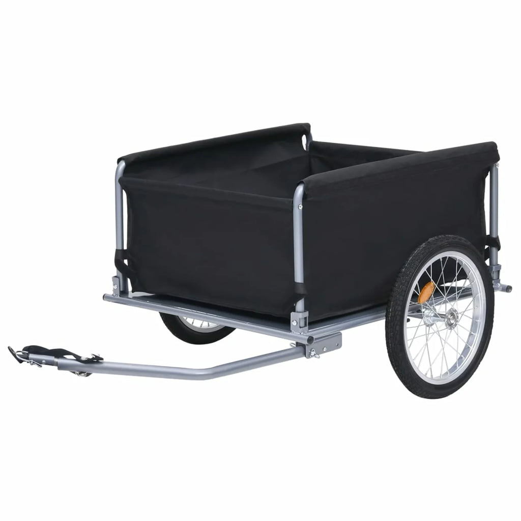 Bike Cargo Trailer Black and Gray S757778