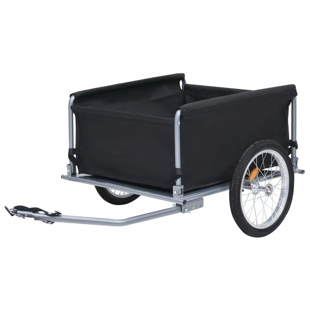 Bike Cargo Trailer Black and Gray S757778